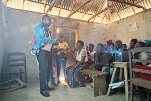teaching youth in Sierra Leone